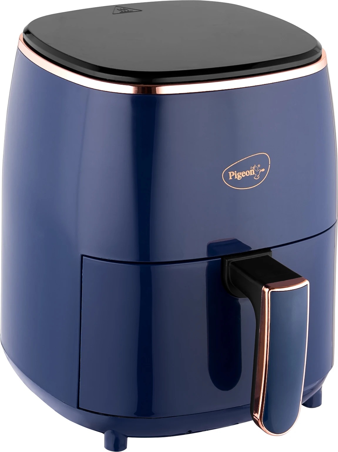 Pigeon Healthifry with 360 High Speed Air Circulation Technology 1200 W with Non-Stick Basket - Blue Air Fryer (4.2 L)