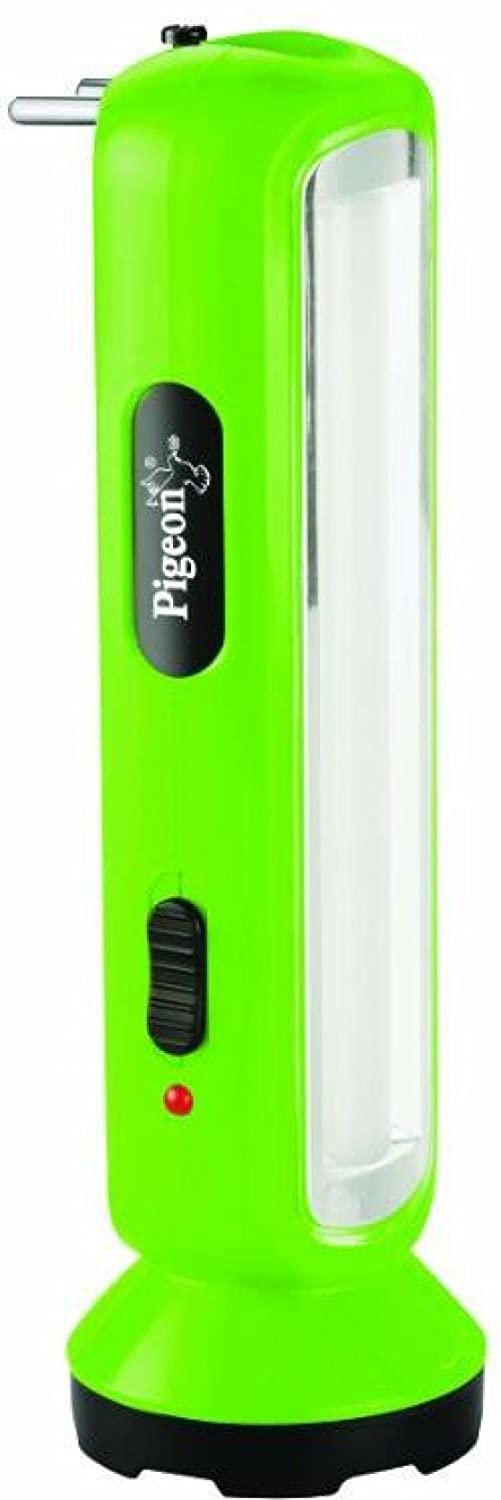 Pigeon Radiance LED Torch with Emergency Light (Green)
